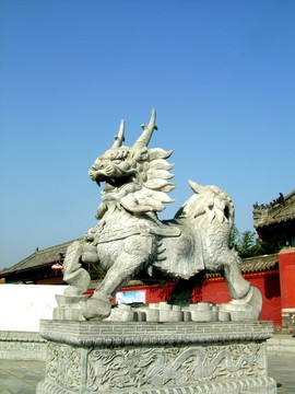 麒麟石雕