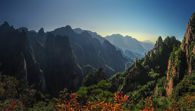 黃山風光