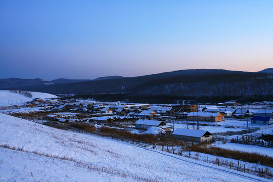 邊塞雪村