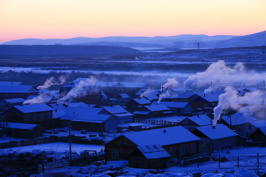 雪村炊煙