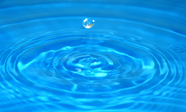 水紋 水珠