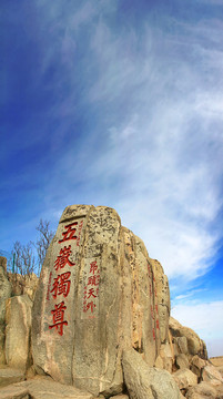 泰山風(fēng)光 五岳獨(dú)尊刻石