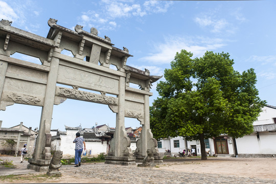 嵊州 華堂古村 王氏宗祠