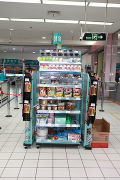 超市收銀臺