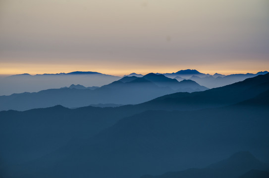 九仙山之晨