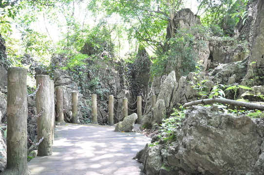 貴州安順天星橋景區(qū)道路