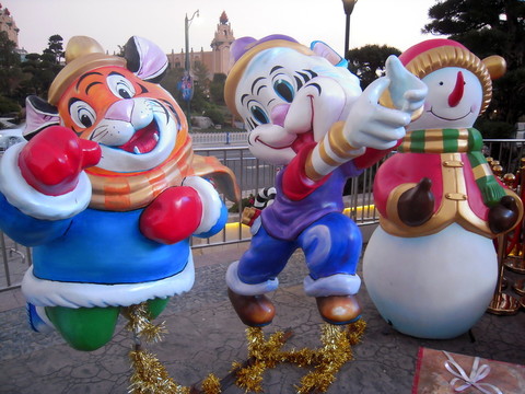2014年圣誕卡通人物