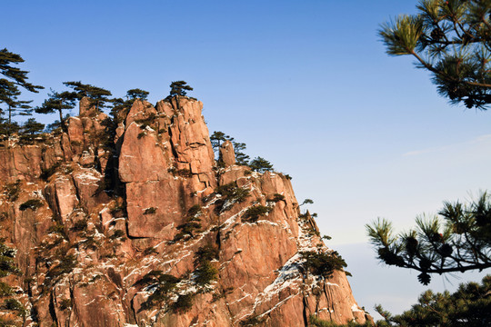 冬景 黃山風(fēng)光 黃山