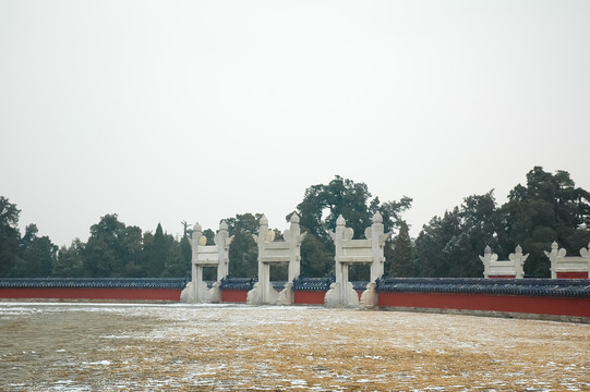 冬日天壇