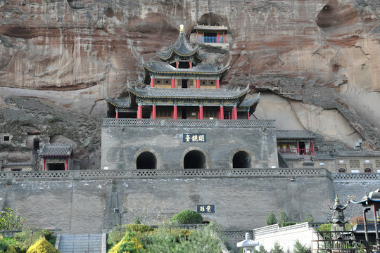 陜西彬縣大佛寺