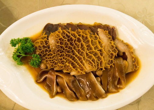 本幫牛毛肚