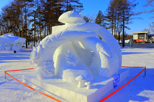 哈爾濱太陽(yáng)島雪博會(huì)