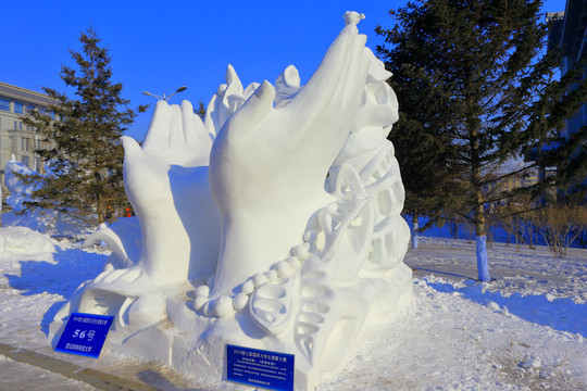 國際大學(xué)生雪雕大賽