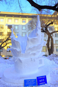 國(guó)際大學(xué)生雪雕大賽