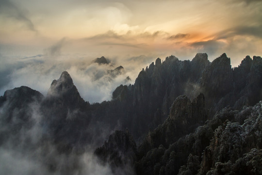 黃山云海