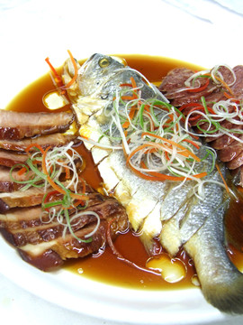 臘味蒸三鮮