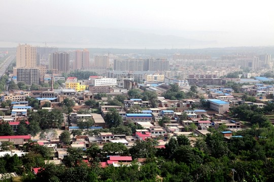 鳥瞰小城市