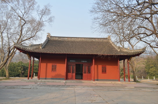 明孝陵遺址閣樓