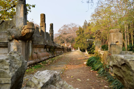 明孝陵宮殿遺址