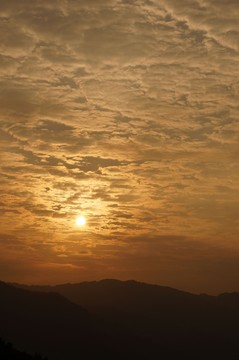 晚霞