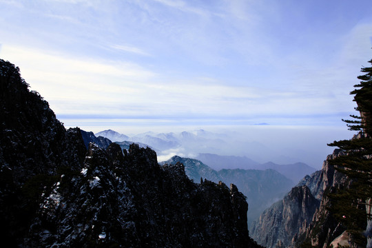 冬冬景 黃山風光