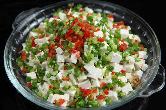 蔥香豆腐