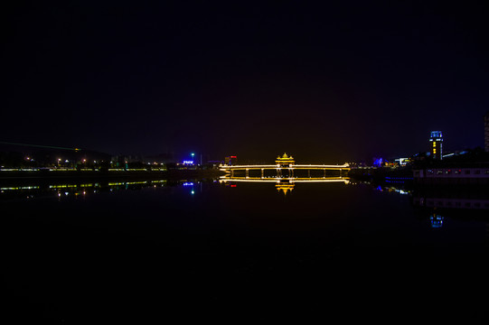 屯溪文峰橋 夜景
