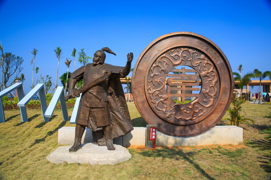 防城港市伏波文化園 雕塑