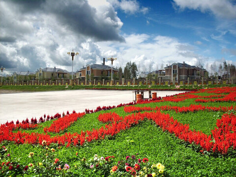 趙光農(nóng)場 園林 公園 藍(lán)天