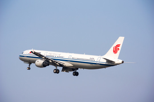 中國國際航空 空客A321飛機