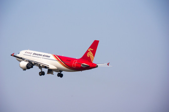 深圳航空 空客A320飛機(jī)