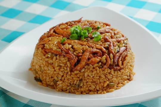 醬油肉絲炒飯