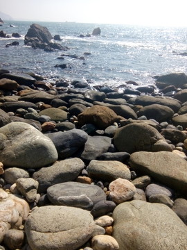 海邊石頭