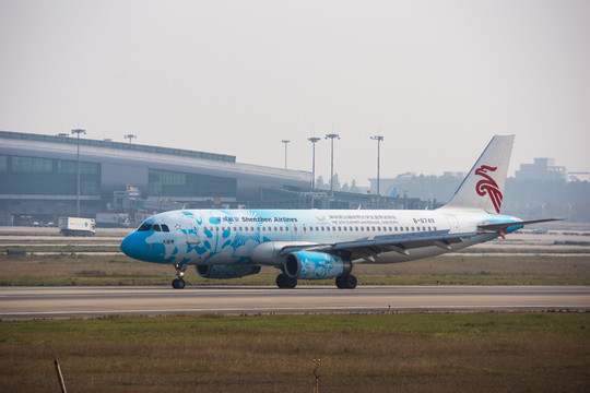 深圳航空 空客A320飛機(jī)