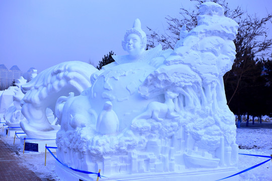 國(guó)際大學(xué)生雪雕大賽