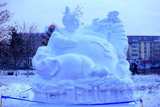 國際大學生雪雕大賽