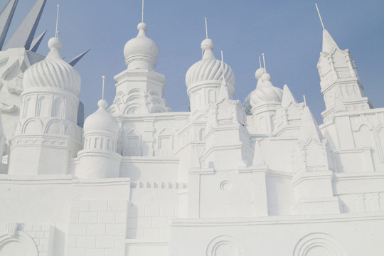 雪雕建筑