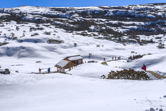 祿勸轎子雪山