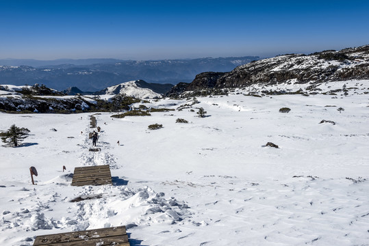 祿勸轎子雪山