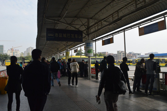 車站場景