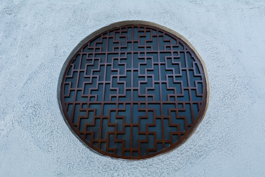 仿古窗戶