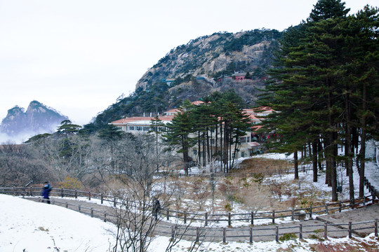 冬景 黃山風(fēng)光