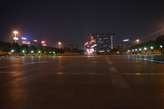 廣場夜景