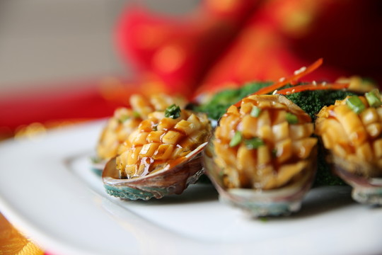 中餐鮑魚