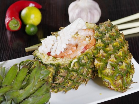 菠蘿海鮮炒飯越南