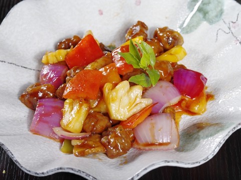 菠蘿蜜汁燒排骨
