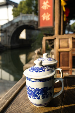 古鎮(zhèn)茶館