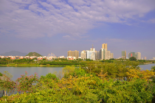 沒有霧霾的城市