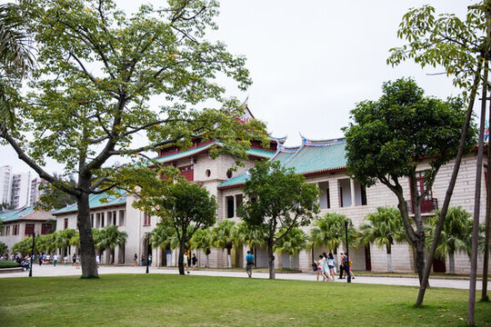 廈門大學(xué)校園景觀 教學(xué)樓