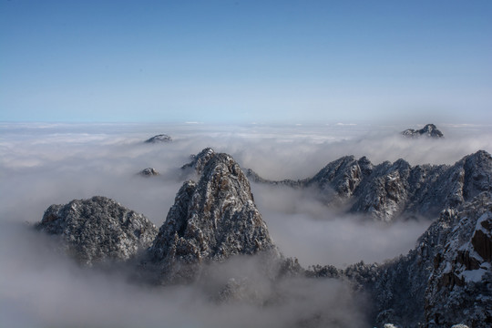 黃山北海云海
